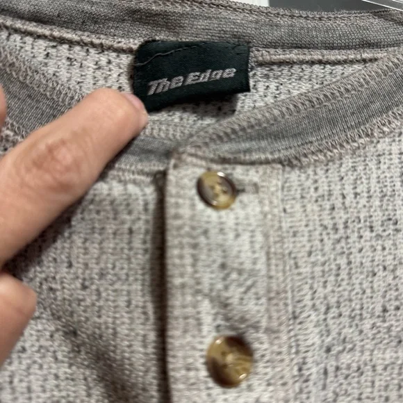 Dallas Cowboys Henley Shirt with Star Logo - Picture 3 of 3